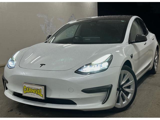 モデル３ ロングレンジ　ＡＷＤ　４ＷＤ・オートパイロット搭載・オールブラックプレミアムインテリア・カーバンパーツ多・カーボンリアスポ・１９インチＡＷ・コールドウェザー機能・スーパーチャージャーネットワークアクセス・チャデモアダプター（14枚目）