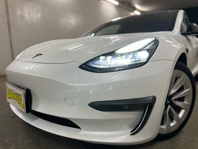 モデル３ ロングレンジ　ＡＷＤ　４ＷＤ・オートパイロット搭載・オールブラックプレミアムインテリア・カーバンパーツ多・カーボンリアスポ・１９インチＡＷ・コールドウェザー機能・スーパーチャージャーネットワークアクセス・チャデモアダプター（16枚目）