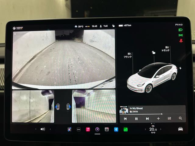 モデル３ ロングレンジ　ＡＷＤ　４ＷＤ・オートパイロット搭載・オールブラックプレミアムインテリア・カーバンパーツ多・カーボンリアスポ・１９インチＡＷ・コールドウェザー機能・スーパーチャージャーネットワークアクセス・チャデモアダプター（69枚目）