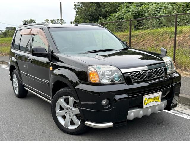 エクストレイル ＧＴ　ターボ４ＷＤ・純正サンルーフ・純正エアロ・純正マフラー・ボディー＆ヘッドライトコーティング済・リアスポ・マットブラックエンブレム・ＳＤナビ・車検２年渡・ミラー型前後ドラレコ付・ＨＩＤライト・希少車（5枚目）