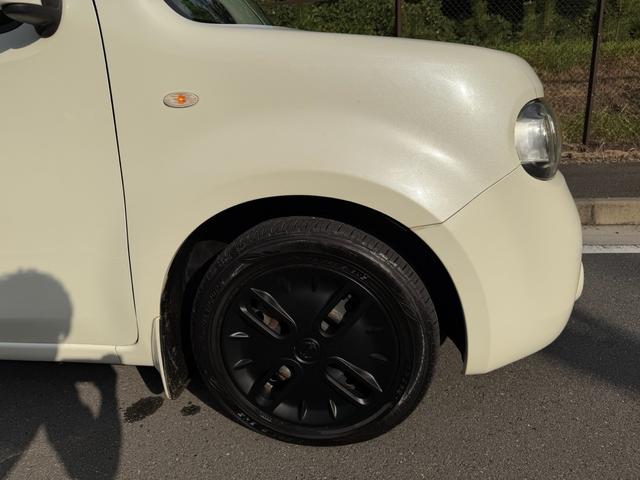 キューブ 15X Vセレクション エンブレム&ホイールキャップマットブラックペイント済・ヘッドライトコーティング済・禁煙車・タイヤ2023年式8部溝・純正HDDナビ・TV再生可・スマキー・Pスタート・リモコンスターター付・ETC(25枚目)