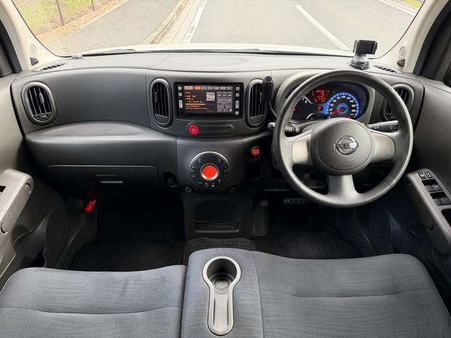 キューブ 15X Vセレクション エンブレム&ホイールキャップマットブラックペイント済・ヘッドライトコーティング済・禁煙車・タイヤ2023年式8部溝・純正HDDナビ・TV再生可・スマキー・Pスタート・リモコンスターター付・ETC(39枚目)