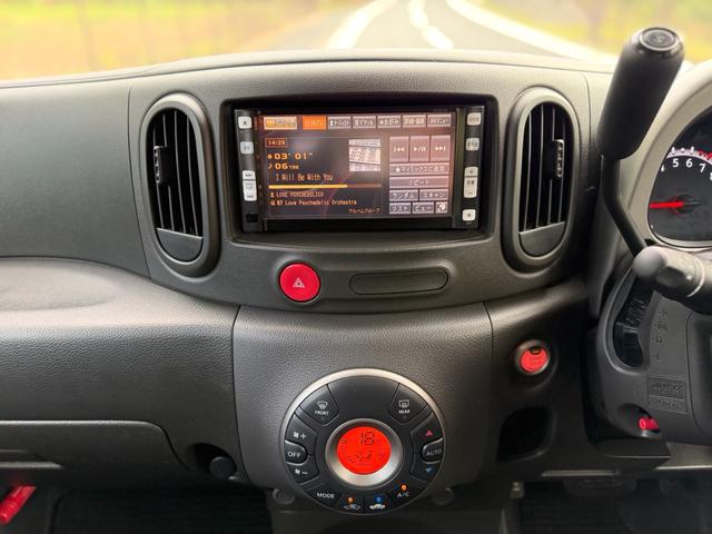 キューブ 15X Vセレクション エンブレム&ホイールキャップマットブラックペイント済・ヘッドライトコーティング済・禁煙車・タイヤ2023年式8部溝・純正HDDナビ・TV再生可・スマキー・Pスタート・リモコンスターター付・ETC(40枚目)