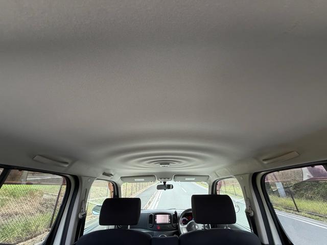 キューブ 15X Vセレクション エンブレム&ホイールキャップマットブラックペイント済・ヘッドライトコーティング済・禁煙車・タイヤ2023年式8部溝・純正HDDナビ・TV再生可・スマキー・Pスタート・リモコンスターター付・ETC(69枚目)