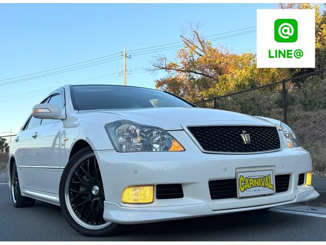 クラウン アスリート　６０ｔｈスペシャルエディション　ＴＥＩＮフルタップ車高調・社外１９インチＡＷ・純正エアロ・ＯＰグリル・モケットＰＷシート・フルスマートキー・Ｐスタ・Ｖ６・社外タワーバー・外装＆内装美・各機関良・ＥＴＣ・純正ＨＤＤナビ・バックカメラ（17枚目）