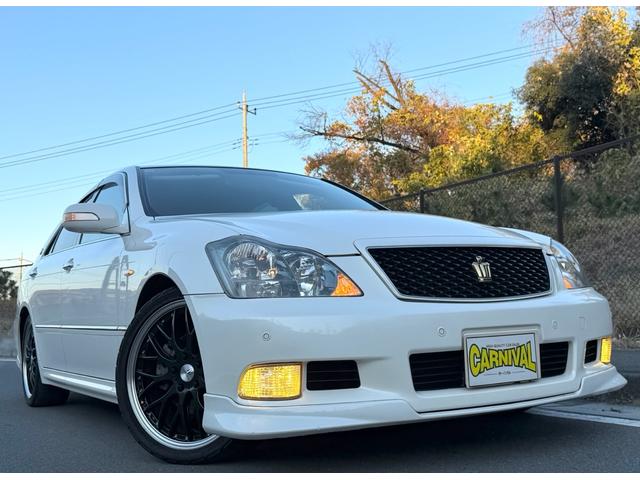 クラウン アスリート　６０ｔｈスペシャルエディション　ＴＥＩＮフルタップ車高調・社外１９インチＡＷ・純正エアロ・ＯＰグリル・モケットＰＷシート・フルスマートキー・Ｐスタ・Ｖ６・社外タワーバー・外装＆内装美・各機関良・ＥＴＣ・純正ＨＤＤナビ・バックカメラ（18枚目）