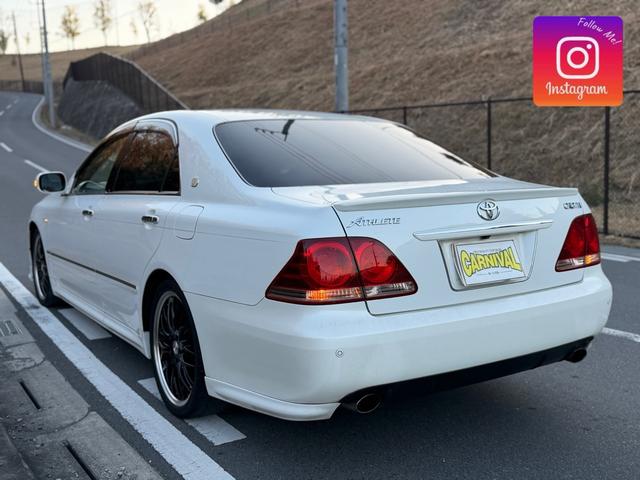 クラウン アスリート　６０ｔｈスペシャルエディション　ＴＥＩＮフルタップ車高調・社外１９インチＡＷ・純正エアロ・ＯＰグリル・モケットＰＷシート・フルスマートキー・Ｐスタ・Ｖ６・社外タワーバー・外装＆内装美・各機関良・ＥＴＣ・純正ＨＤＤナビ・バックカメラ（38枚目）