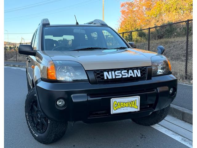 エクストレイル X 4WD・NewpaintベージュMカラー・ハイパールーフレール・カプロンシート・社外16インチAW・BF GoodRichタイヤ・オリジナル日産グリル・ブラックヘッド&テール・車検R9年9月・ETC(6枚目)