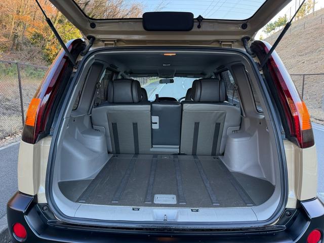 エクストレイル X 4WD・NewpaintベージュMカラー・ハイパールーフレール・カプロンシート・社外16インチAW・BF GoodRichタイヤ・オリジナル日産グリル・ブラックヘッド&テール・車検R9年9月・ETC(39枚目)