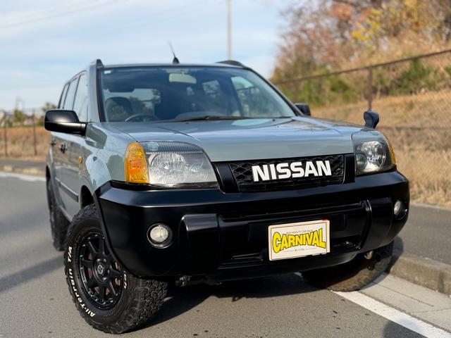 エクストレイル Ｓ　ＮｅｗｐａｉｎｔアーバングレーＩＩ・オリジナル日産グリル付・２インチリフトＵＰ・ヘッドライトブラックアウト・社外１６インチＡＷ・ＢＦ　Ｇｏｏｄｒｉｃｈタイヤ・社外ＳＤナビ・ＢＴ再生可・バックカメラ（6枚目）