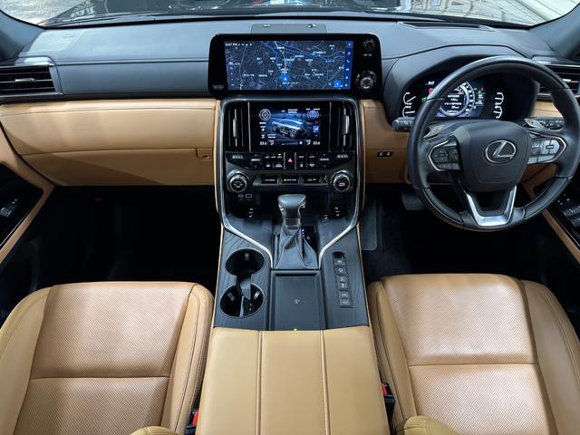 ＬＸ ＬＸ６００　オフロード　モデリスタＦ・Ｒエアロ・サイドメタルプレート・サンルーフ・純正ナビ・ＴＶ・パノラミックビューモニター・マークレビンソン・リヤエンターテイメント・ブラウン革シート・レクサスセーフティシステム＋（13枚目）
