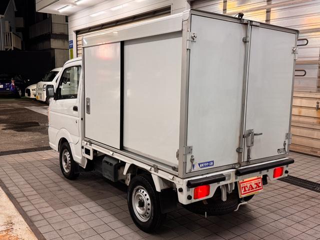 キャリイトラック 保冷車　保冷車・東洋ブラザー工業・両側スライドドア・左右９０度ストッパー・エアコン・パワーステアリング・パワーウィンドウ・リモコンキー・ＥＴＣ（7枚目）