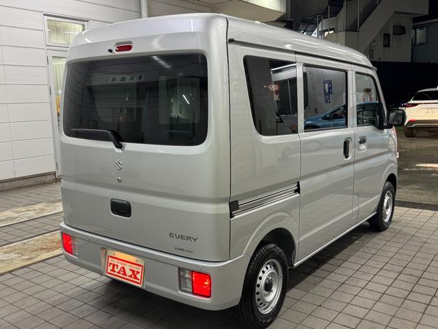 エブリイ ＰＡリミテッド　登録届出済未使用車・ハイルーフ・Ａ／Ｃ・Ｐ／Ｓ・Ｐ／Ｗ・リモコンキー・スズキセーフティサポート・車線逸脱警報・リヤパーキングセンサー・ハイビームアシスト（5枚目）