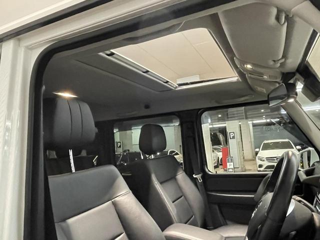 G350d ラグジュアリーパッケージ スライディングルーフ レザーシート シートヒーター(前席 後席装備)ブラックホイール 禁煙車 認定中古車(22枚目)