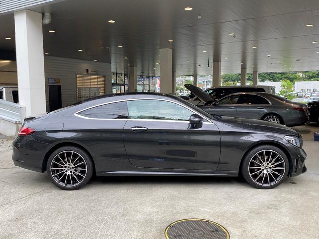 メルセデス ベンツ ｃクラス ｃ１８０クーペ スポーツ 認定中古車保証 レザーエクスクルーシブパッケージ レーダーセーフティパッケージ パノラミックスライディングルーフ １９インチａｍｇマルチスポークアルミホイール 468 0万円 平成30年 18年 東京都 中古車