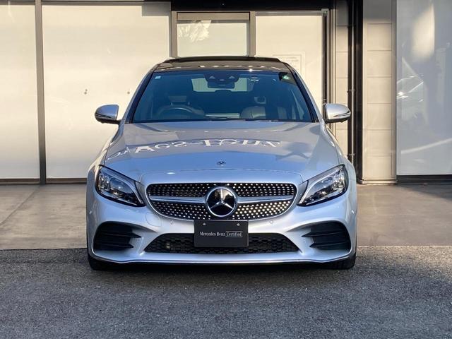 Ｃクラス Ｃ２２０ｄローレウスエディションスポーツプラスパック　本革　ＡＭＧスタイリングパッケージ　パノラマスライディングルーフ　ヘッドアップディスプレイ　ブルメスターサラウンドサウンドシステム　シートベンチレーター　シートヒーター　パフュームアトマイザー（3枚目）
