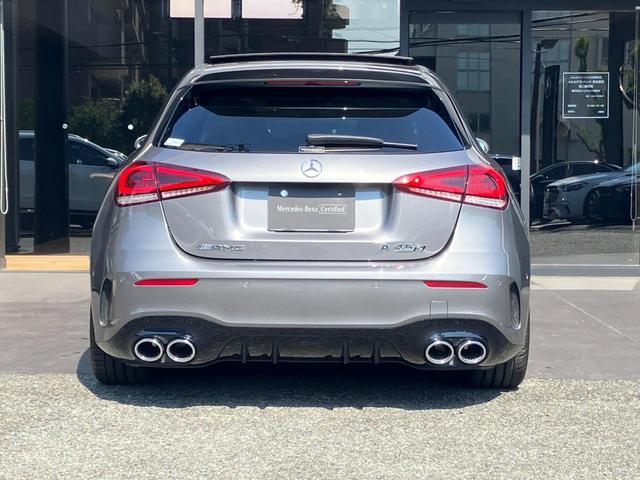 Ａクラス Ａ４５　Ｓ　４マチック＋　新車保証継承／認定中古車保証２年付／サンルーフ／ＡＭＧパフォーマンスパッケージ／パフォーマンスシート／ＡＭＧライドコントロールサスペンション／前席シートヒーター／前席ベンチレーター／電動リアゲート（5枚目）