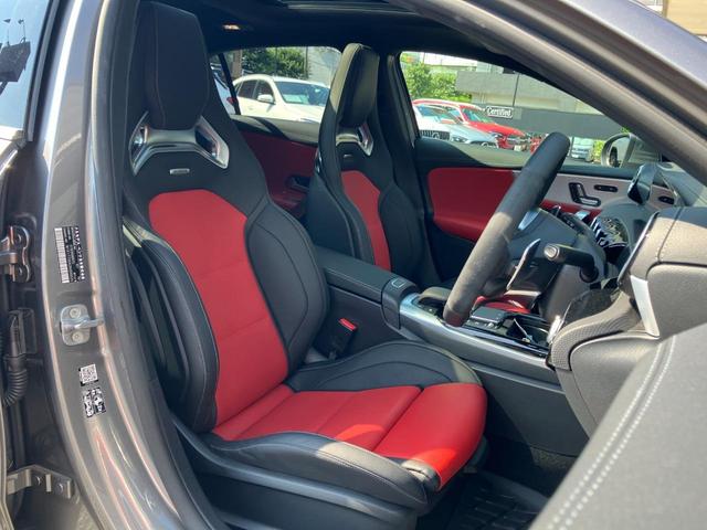 Ａクラス Ａ４５　Ｓ　４マチック＋　新車保証継承／認定中古車保証２年付／サンルーフ／ＡＭＧパフォーマンスパッケージ／パフォーマンスシート／ＡＭＧライドコントロールサスペンション／前席シートヒーター／前席ベンチレーター／電動リアゲート（12枚目）