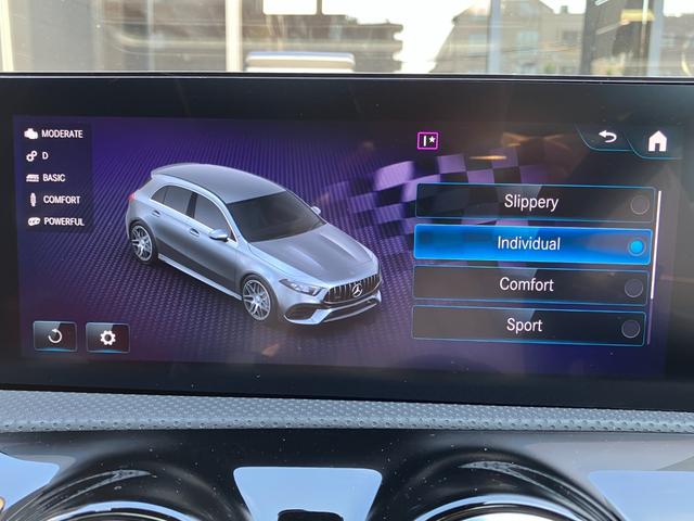 Ａクラス Ａ４５　Ｓ　４マチック＋　新車保証継承／認定中古車保証２年付／サンルーフ／ＡＭＧパフォーマンスパッケージ／パフォーマンスシート／ＡＭＧライドコントロールサスペンション／前席シートヒーター／前席ベンチレーター／電動リアゲート（36枚目）