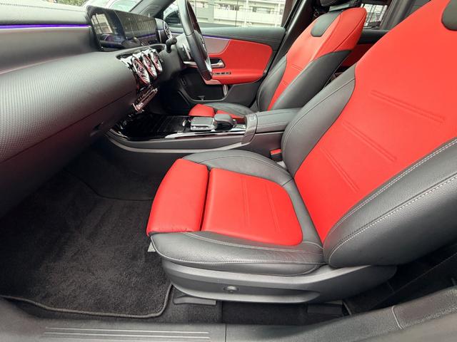 Ａクラスセダン Ａ１８０セダン　ＡＭＧラインパッケージ　弊社下取り車／ＡＭＧレザーエクスクルーシブパッケージ／パノラミックスライディングルーフ／ブラック×レッドツートンレザー／シートヒーター／メモリー付きパワーシート／３６０°カメラ／ＥＴＣ２．０／６４色ア（16枚目）