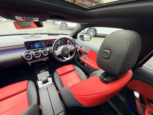 Ａクラスセダン Ａ１８０セダン　ＡＭＧラインパッケージ　弊社下取り車／ＡＭＧレザーエクスクルーシブパッケージ／パノラミックスライディングルーフ／ブラック×レッドツートンレザー／シートヒーター／メモリー付きパワーシート／３６０°カメラ／ＥＴＣ２．０／６４色ア（19枚目）