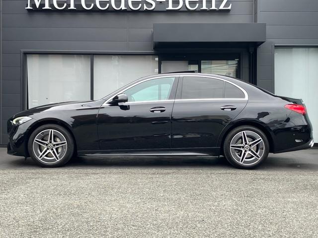 Cクラス C200アバンギャルド AMGラインパッケージ 弊社元デモカー/セーフティーパッケージ/AMGラインパッケージ/ヘッドアップディスプレイ/ハーフレザーシート/シートヒーター/スポーツサスペンション/大径ブレーキ/18インチAMGアルミ/レーダーセー(2枚目)
