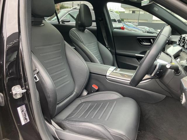 Cクラス C200アバンギャルド AMGラインパッケージ 弊社元デモカー/セーフティーパッケージ/AMGラインパッケージ/ヘッドアップディスプレイ/ハーフレザーシート/シートヒーター/スポーツサスペンション/大径ブレーキ/18インチAMGアルミ/レーダーセー(10枚目)