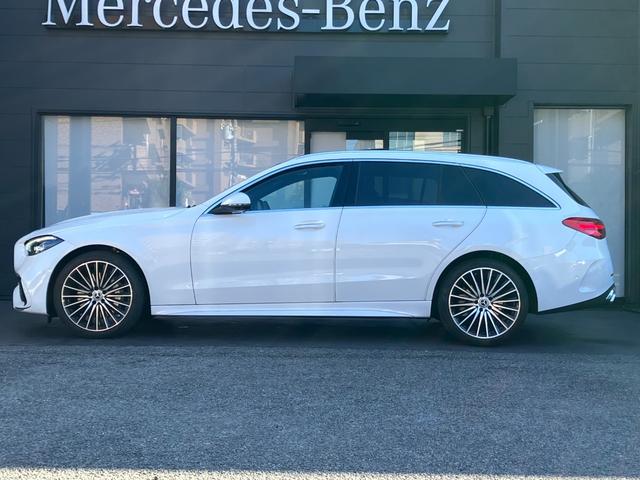 Cクラスステーションワゴン C200 ステーションワゴン ラグジュアリー 弊社デモアップ/ドライバーズパッケージ/本革シート/パノラミックスライディングルーフ/リアアクスルステアリング/アダプティブダンピングサスペンション/ブルメスター3Dサウンド/シートヒーター&クーラー(2枚目)