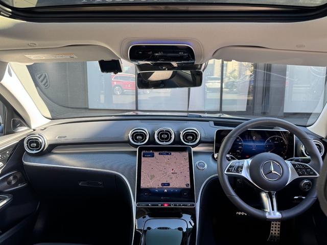 Cクラスオールテレイン C220d 4マチック オールテレイン レザーエクスクルーシブパッケージ 本革シート パノラミックスライディングルーフ メモリー付パワーシート シートヒーター ARナビゲーション アンビエントライト64色 MBUX シートベンチレーター(19枚目)