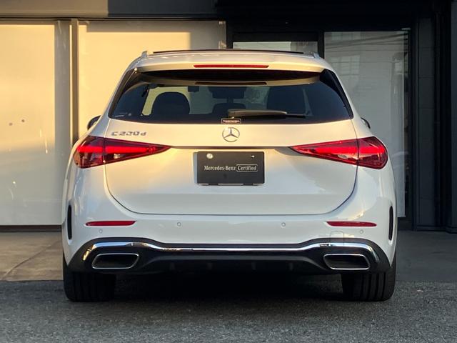 Cクラスステーションワゴン C200 ステーションワゴン ラグジュアリー パノラミックスライディングルーフ/メモリー付きパワーシート/電動リアゲート/シートヒーター/本革レザーシート/アクティブレーンキーピングアシスト/19インチアルミホイール/ETC2.0/認定中古車2年(5枚目)