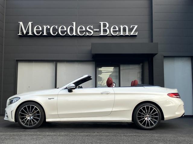 Ｃクラス Ｃ１８０カブリオレスポーツレザエクスクルシブパッケジ　弊社下取り車／レザーエクスクルーシブパッケージ／ダークレッドソフトトップ／エアサスペンション／エアバランスパッケージ／クランベリーレッドレザー／シートヒーター／シートクーラー／ヘッドアップディスプレイ（5枚目）