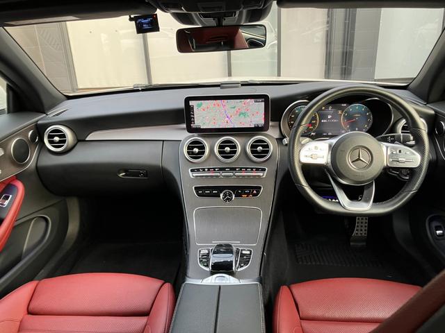 Ｃクラス Ｃ１８０カブリオレスポーツレザエクスクルシブパッケジ　弊社下取り車／レザーエクスクルーシブパッケージ／ダークレッドソフトトップ／エアサスペンション／エアバランスパッケージ／クランベリーレッドレザー／シートヒーター／シートクーラー／ヘッドアップディスプレイ（20枚目）