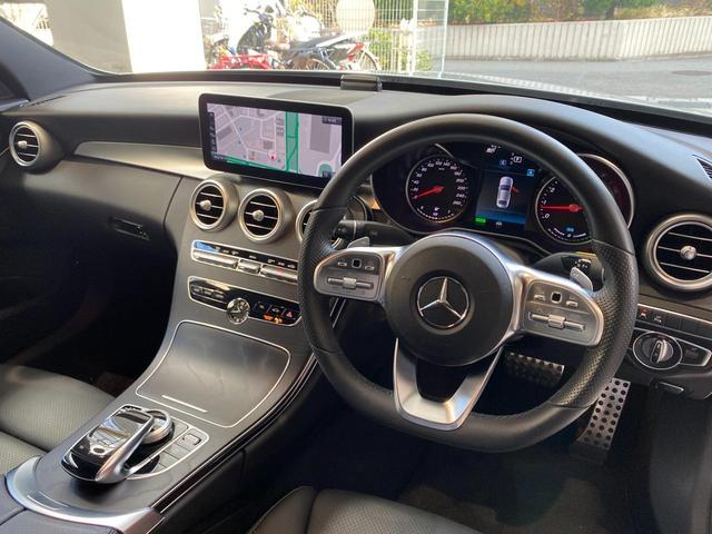 C200アバンギャルド AMGライン レーダーセーフティパッケージ/メモリー付パワーシート/シートヒーター/エアサスペンション/イージーエントリー/アンビエントライト64色/Mercedes me connect/認定中古車/禁煙車(11枚目)