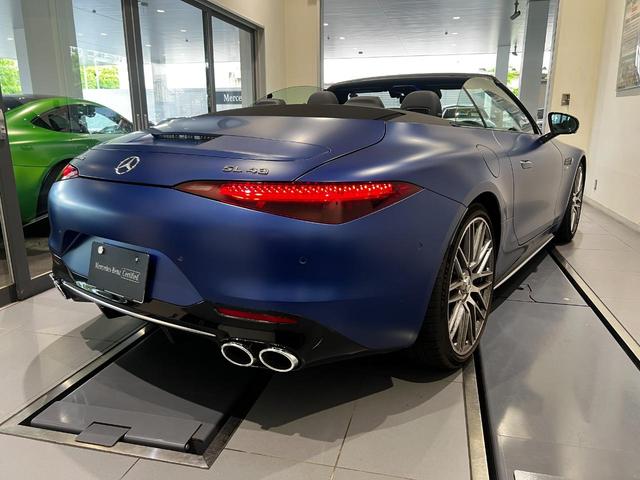 ＳＬ ＳＬ４３　当社デモカー　ワンオーナー　リアアクスルステアリング　２１インチアルミホイール　ヘッドアップディスプレイ　本革シート　シートヒーター　シートベンチレーター　電動リアゲート　純正ドライブレコーダー（5枚目）