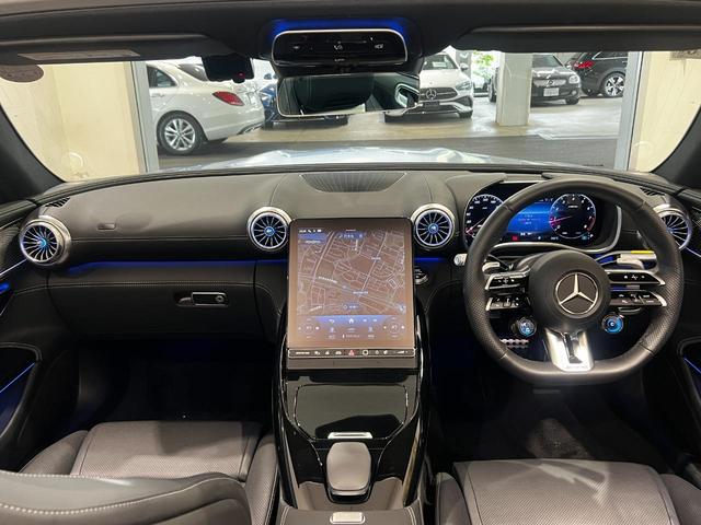 ＳＬ ＳＬ４３　当社デモカー　ワンオーナー　リアアクスルステアリング　２１インチアルミホイール　ヘッドアップディスプレイ　本革シート　シートヒーター　シートベンチレーター　電動リアゲート　純正ドライブレコーダー（10枚目）