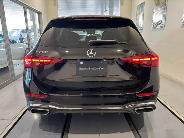 Ｃクラスステーションワゴン Ｃ２００ステーションワゴンアバンギャルドＡＭＧライＰ　弊社デモカーアップ／ＡＭＧライン／レザーエクスクルーシブＰＫＧ／ベーシックＰＫＧ／ドライバーズＰＫＧ／パノラミックスライディングルーフ／シートベンチレーター／本革シート／ヘッドアップディスプレイ（4枚目）