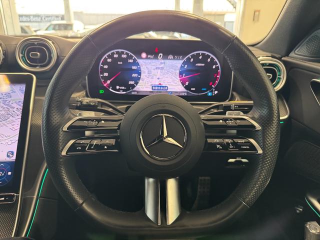 Ｃクラスステーションワゴン Ｃ２００ステーションワゴンアバンギャルドＡＭＧライＰ　弊社デモカーアップ／ＡＭＧライン／レザーエクスクルーシブＰＫＧ／ベーシックＰＫＧ／ドライバーズＰＫＧ／パノラミックスライディングルーフ／シートベンチレーター／本革シート／ヘッドアップディスプレイ（15枚目）