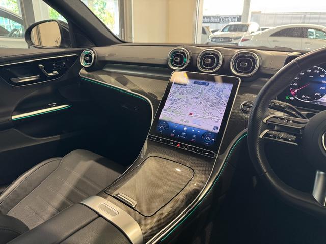 Ｃクラスステーションワゴン Ｃ２００ステーションワゴンアバンギャルドＡＭＧライＰ　弊社デモカーアップ／ＡＭＧライン／レザーエクスクルーシブＰＫＧ／ベーシックＰＫＧ／ドライバーズＰＫＧ／パノラミックスライディングルーフ／シートベンチレーター／本革シート／ヘッドアップディスプレイ（24枚目）