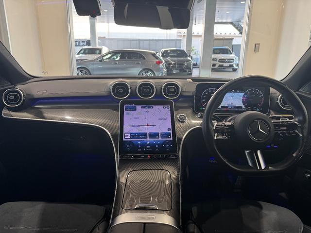 Ｃクラス Ｃ２００アバンギャルド　ＡＭＧラインパッケージ　弊社デモカーアップ／ＡＭＧライン／レザーエクスクルーシブＰＫＧ／ベーシックＰＫＧ／ドライバーズＰＫＧ／パノラマ／シートベンチレーター／本革シート／ヘッドアップディスプレイ／アンビエントライト（5枚目）