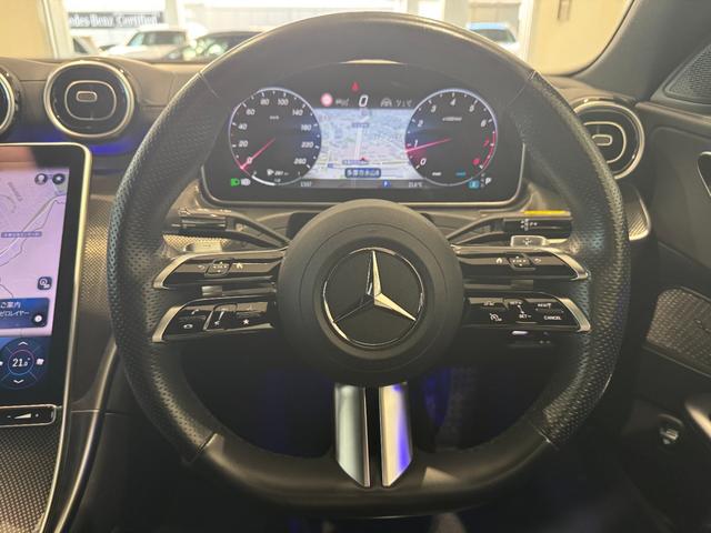 Ｃクラス Ｃ２００アバンギャルド　ＡＭＧラインパッケージ　弊社デモカーアップ／ＡＭＧライン／レザーエクスクルーシブＰＫＧ／ベーシックＰＫＧ／ドライバーズＰＫＧ／パノラマ／シートベンチレーター／本革シート／ヘッドアップディスプレイ／アンビエントライト（15枚目）