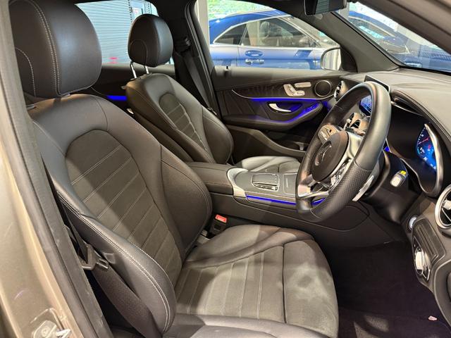 GLC GLC300 4マチック AMGライン 当社お下取り車 AMGライン メモリー付パワーシート シートヒーター キーレスゴー 360°カメラシステム エアサスペンション 純正ドライブレコーダー 20インチアルミホイール 認定中古車保証2年付(5枚目)