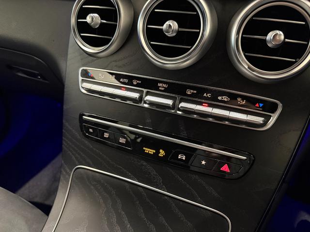 GLC GLC300 4マチック AMGライン 当社お下取り車 AMGライン メモリー付パワーシート シートヒーター キーレスゴー 360°カメラシステム エアサスペンション 純正ドライブレコーダー 20インチアルミホイール 認定中古車保証2年付(20枚目)