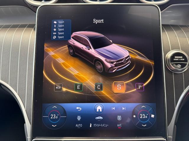 ＧＬＣ ＧＬＣ２２０ｄ　４マチック　ドライバーズパッケージ　当社デモカーアップ　ＡＭＧライン　ＡＭＧレザーエクスクルーシブパッケージ　ドライバーズパッケージ　パノラミックスライディングルーフ　リアアクスルステアリング　シートヒーター　シートベンチレーター（27枚目）