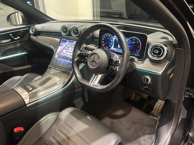 Ｃクラスステーションワゴン Ｃ２２０ｄステーションワゴンアバンギルドＡＭＧライＰ　当社ユーザー様　お下取り車　ワンオーナー車　ＡＭＧライン　本革シート　ヘッドアップディスプレイ　３６０°カメラシステム　純正ドライブレコーダー　アンビエントライト　キーレスゴー　メモリー付パワーシート（6枚目）