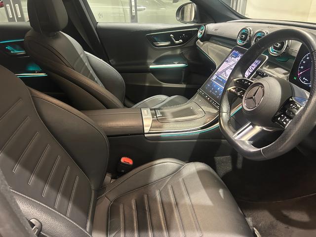 Ｃクラスステーションワゴン Ｃ２２０ｄステーションワゴンアバンギルドＡＭＧライＰ　当社ユーザー様　お下取り車　ワンオーナー車　ＡＭＧライン　本革シート　ヘッドアップディスプレイ　３６０°カメラシステム　純正ドライブレコーダー　アンビエントライト　キーレスゴー　メモリー付パワーシート（7枚目）