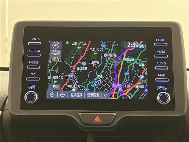 ヤリス ハイブリッドＸ　カーテンエアバッグ　イモビライザー　バックモニター　ワイヤレスキー　ワンオーナー　ＡＢＳ　ナビ　定期点検記録簿　オートクルーズ　ミュージックプレイヤー接続可　Ｗエアバック　パワーウィンドウ　ＥＴＣ（6枚目）