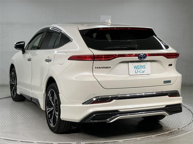 ハリアーハイブリッド Ｚ　レザーパッケージ　１００Ｖ電源　エアロ　地デジ　横滑防止　盗難防止システム　Ｂモニター　ＬＥＤライト　パワーウィンドウ　クルコン　スマートキ－　助手席エアバック　パワーシート　エアバッグ　点検記録簿　オートエアコン（4枚目）