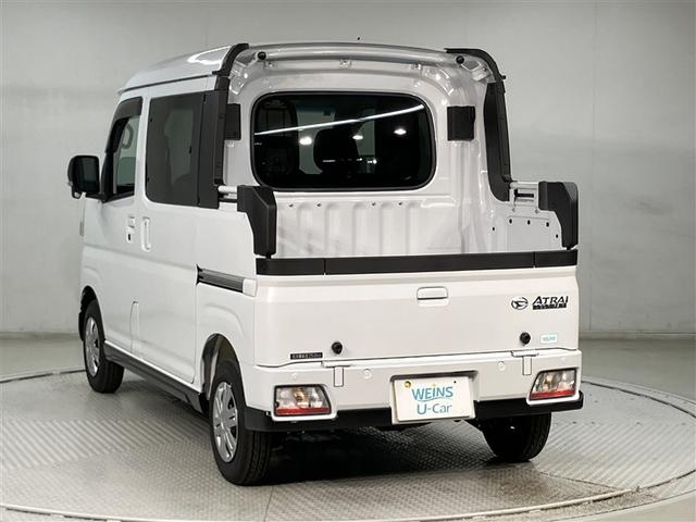 アトレー アトレーデッキバン セキュリティアラーム LED アイドリングストップ キーフリー 両側電動スライドドア クルーズコントロール パワーウィンド ESC スマートキー オートエアコン エアバッグ ABS ダブルエアバッグ(4枚目)