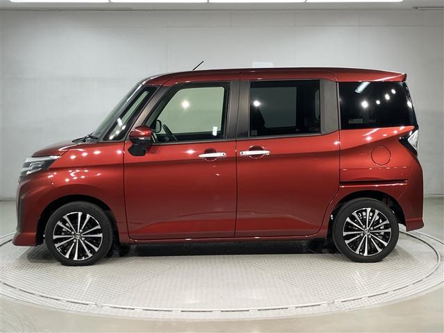 ルーミー カスタムＧ－Ｔ　助手席エアバック　両側オートスライドドア　スマートキープッシュスタート　ＴＶ　ＬＥＤライト　１オーナー　横滑り防止機能　クルコン　ＥＴＣ付　アルミホイール　キーレス　ドラレコ　セキュリティ　エアバッグ（2枚目）