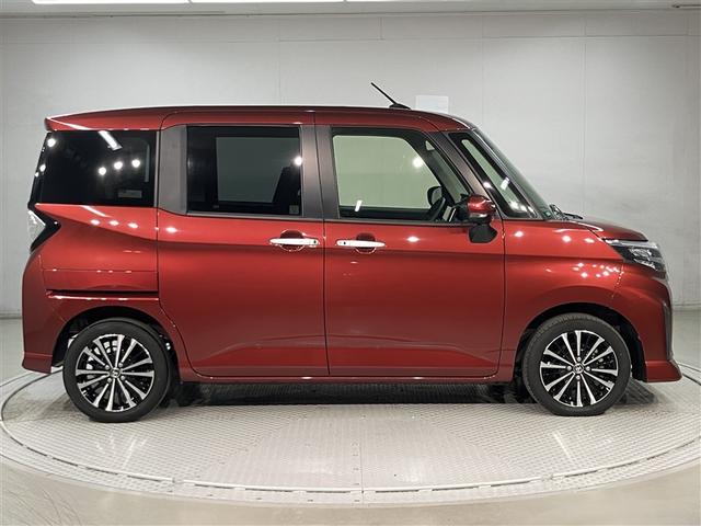 ルーミー カスタムＧ－Ｔ　助手席エアバック　両側オートスライドドア　スマートキープッシュスタート　ＴＶ　ＬＥＤライト　１オーナー　横滑り防止機能　クルコン　ＥＴＣ付　アルミホイール　キーレス　ドラレコ　セキュリティ　エアバッグ（3枚目）